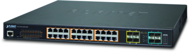 коммутатор Planet GS-5220-24PL4XR