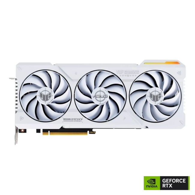 Видеокарта ASUS TUF-RTX4070TIS-O16G-WHITE-GAMING 90YV0KF2-M0NA00 Видеокарта ASUS TUF-RTX4070TIS-O16G-WHITE-GAMING 90YV0KF2-M0NA00