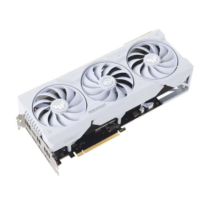 Видеокарта ASUS TUF-RTX4070TIS-O16G-WHITE-GAMING 90YV0KF2-M0NA00 Видеокарта ASUS TUF-RTX4070TIS-O16G-WHITE-GAMING 90YV0KF2-M0NA00