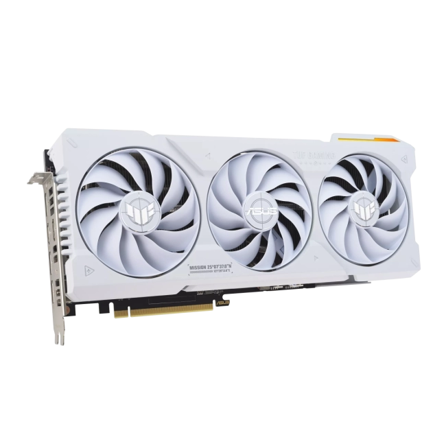 Видеокарта ASUS TUF-RTX4070TIS-O16G-WHITE-GAMING 90YV0KF2-M0NA00 Видеокарта ASUS TUF-RTX4070TIS-O16G-WHITE-GAMING 90YV0KF2-M0NA00