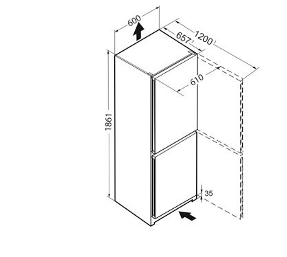 Холодильники LIEBHERR Liebherr CNPel 4313 NoFrost Холодильники LIEBHERR Liebherr CNPel 4313 NoFrost