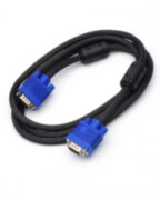 Кабель VGA 1.8 м (Full HD 1080p, черно-синий, в пакете) ATcom VGA (m) - VGA (m) 1.8 м