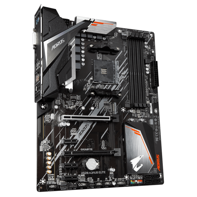 Материнская плата Gigabyte A520 AORUS ELITE (rev. 1.0) Материнская плата Gigabyte A520 AORUS ELITE (rev. 1.0)