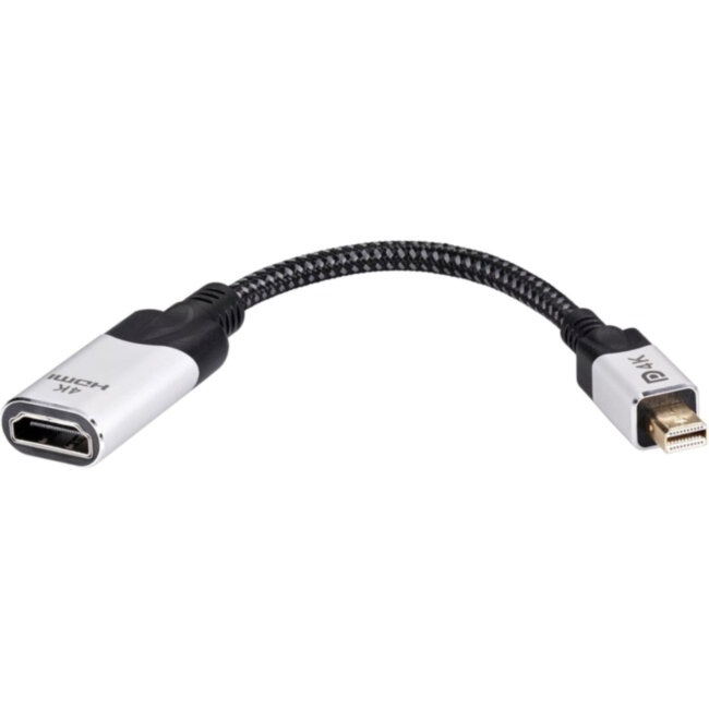 Адаптер miniDisplayPort(M) ---> HDMI(F) 0.15m 4K@60Hz VCOM <CG616M-0.15> VCOM CG616M-0.15 Адаптер miniDisplayPort(M) ---> HDMI(F) 0.15m 4K@60Hz VCOM <CG616M-0.15> VCOM CG616M-0.15