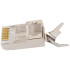 Коннектор Vention RJ45 (8p8c), FTP cat. 7, под витую пару (10шт.) Vention IDER0-10
