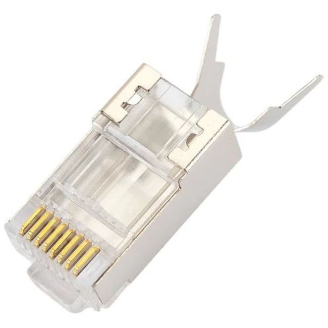 Коннектор Vention RJ45 (8p8c), FTP cat. 7, под витую пару (10шт.) Vention IDER0-10