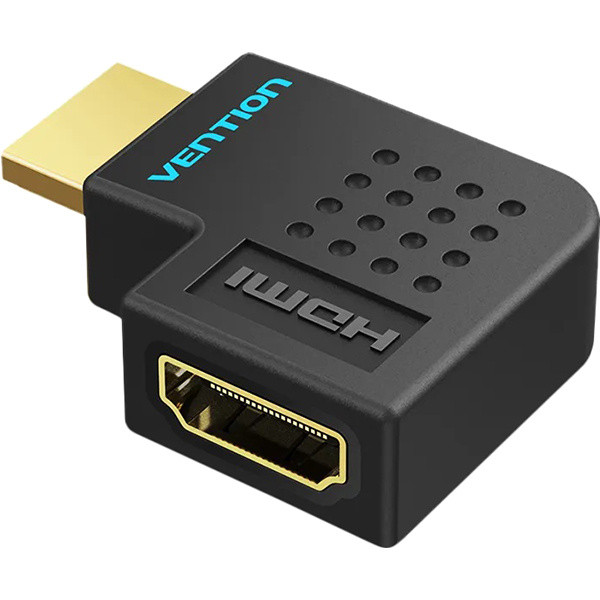 Адаптер-переходник Vention HDMI v2.0 19M/19F угол 90 Vention AIBB0