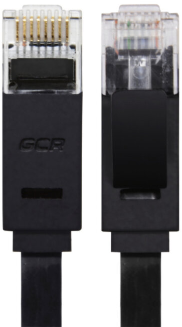 Greenconnect Патч-корд PROF плоский прямой 1.0m, UTP медь кат.6, черный, позолоченные контакты, 30 AWG, GCR-LNC616-1.0m, ethernet high speed 10 Гбит/с, RJ45, T568B Greenconnect RJ45(m) - RJ45(m) Cat. 6 U/UTP PVC 1м чёрный Greenconnect Патч-корд PROF плоский прямой 1.0m, UTP медь кат.6, черный, позолоченные контакты, 30 AWG, GCR-LNC616-1.0m, ethernet high speed 10 Гбит/с, RJ45, T568B Greenconnect RJ45(m) - RJ45(m) Cat. 6 U/UTP PVC 1м чёрный