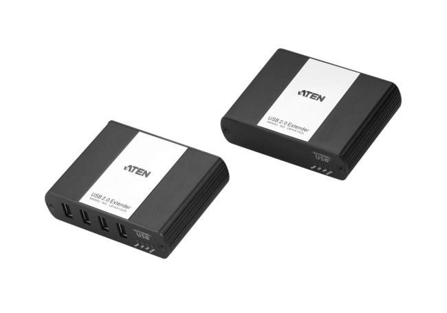 4-портовый USB 2.0-удлинитель по кабелю Cat.5 ATEN UEH4102