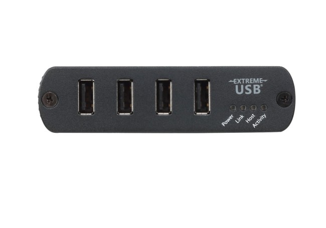 4-портовый USB 2.0-удлинитель по кабелю Cat.5 ATEN UEH4102