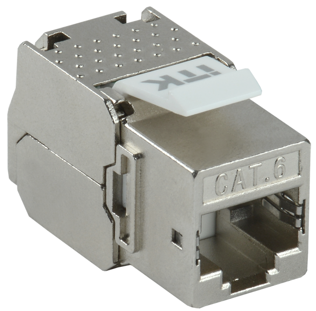 ITK Модуль Keystone Jack кат. 6 STP без инстр. 180 град. ITK CS1-1C06S-T2 ITK Модуль Keystone Jack кат. 6 STP без инстр. 180 град. ITK CS1-1C06S-T2