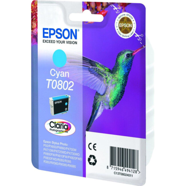 Картридж Epson C13T08024011 Картридж Epson C13T08024011