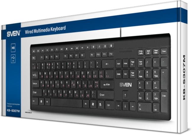 Клавиатура SVEN KB-S307M Sven KB-S307M
