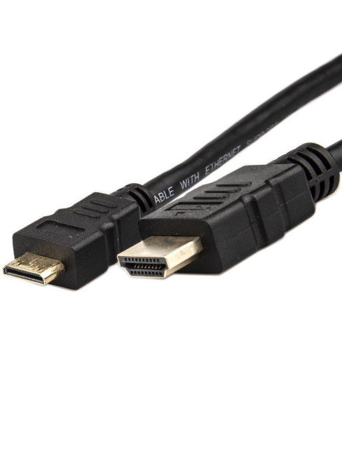 Кабель HDMI-19M --- MiniHDMI-19M ver 2.0+3D/Ethernet,2m Telecom <TCG205-2M> Telecom HDMI (m) - micro-HDMI (m) 2м