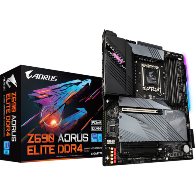 Материнская плата Gigabyte Z690 AORUS ELITE DDR4 Материнская плата Gigabyte Z690 AORUS ELITE DDR4
