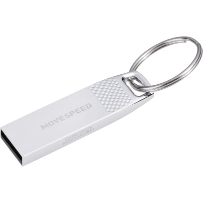 USB2.0 64GB Move Speed YSUSL серебро металл Move Speed YSUSL-64G2S