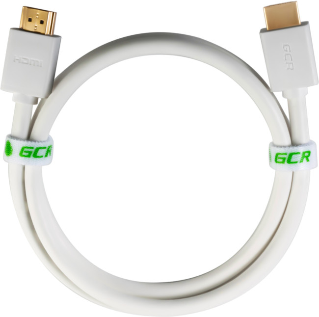Greenconnect Кабель 1.0m HDMI версия 2.0 HDR 4:2:2, Ultra HD, 4K 60 fps 60Hz/5K*30Hz, 3D, AUDIO, 18.0 Гбит/с, 28/28 AWG, OD7.3mm, тройной экран, белый, GCR-HM761-1.0m Greenconnect HDMI (m) - HDMI (m) 1м