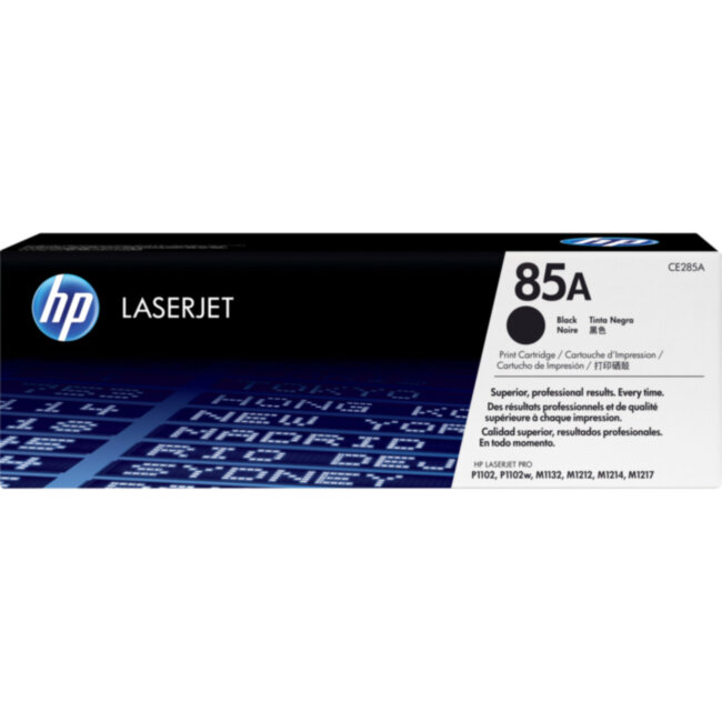 Тонер-картридж HP 85A Black LaserJet Print Cartridge (CE285A) Тонер-картридж HP 85A Black LaserJet Print Cartridge (CE285A)