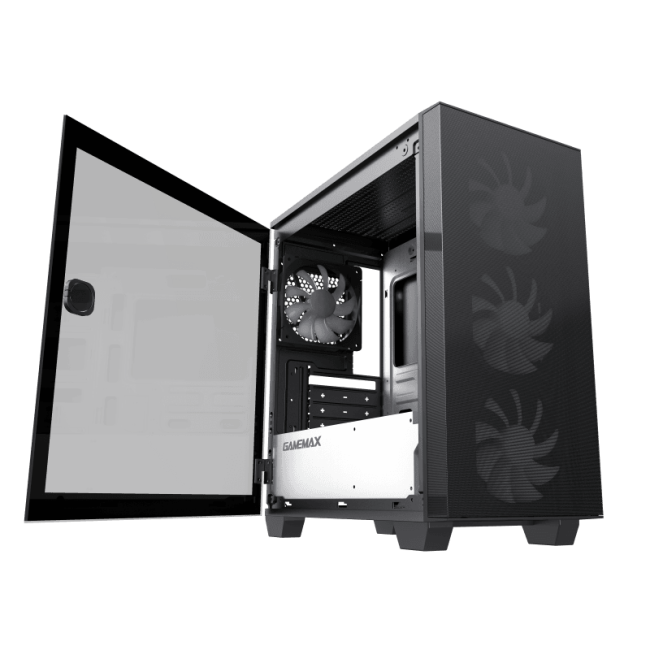 Компьютерный корпус, без блока питания mATX Gamemax Aero mini Eco mATX case