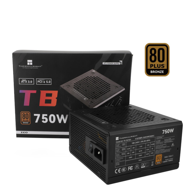 Блок питания 750W Thermalright TR-TB750S 750W 80+ Bronze Блок питания 750W Thermalright TR-TB750S 750W 80+ Bronze