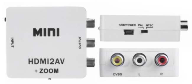 Конвертер HDMI -> AV Greenline, PAL, NTSC, SECAM, 1080p + ZOOM, GL-v128 Greenconnect HDMI -> AV Greenline, PAL, NTSC, SECAM, 1080p + ZOOM