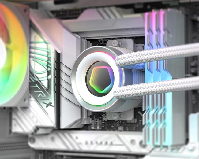 Система водяного охлаждения ID-COOLING FX360 INF WHITE Система водяного охлаждения ID-COOLING FX360 INF WHITE