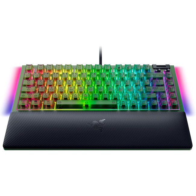 Игровая клавиатура Razer BlackWidow V4 75% - Phantom Green Ed. - US Layout Razer RZ03-05003300-R3M1 Игровая клавиатура Razer BlackWidow V4 75% - Phantom Green Ed. - US Layout Razer RZ03-05003300-R3M1