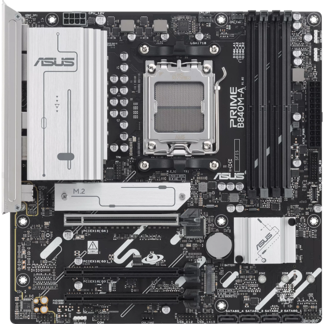 Материнская плата ASUS PRIME B840M-A-CSM (90MB1J10-M0EAYC) Материнская плата ASUS PRIME B840M-A-CSM (90MB1J10-M0EAYC)