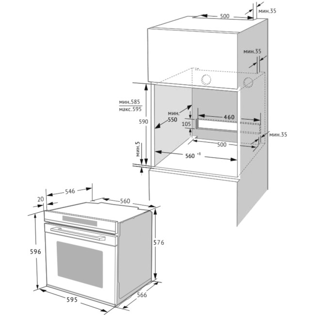 Духовой шкаф Kuppersberg Kuppersberg HT 611 BB Духовой шкаф Kuppersberg Kuppersberg HT 611 BB