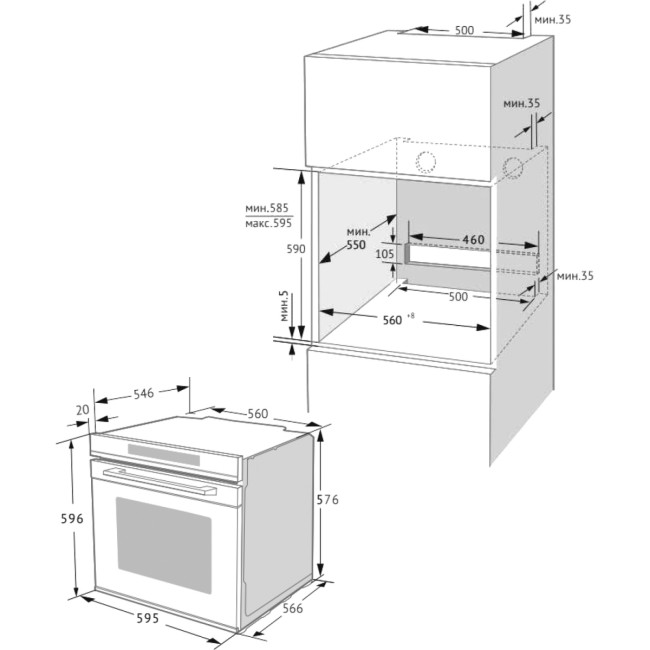 Духовой шкаф Kuppersberg Kuppersberg HT 611 BB Духовой шкаф Kuppersberg Kuppersberg HT 611 BB