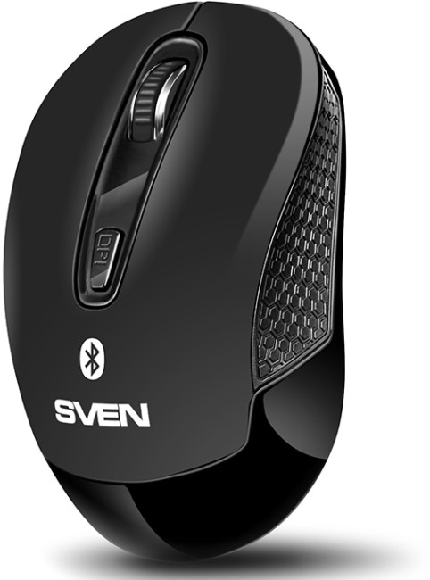 Беспроводная мышь SVEN RX-575SW чёрная (бесш. кл., Bluetooth, 2,4 GHz, 3+1кл. 800-1600DPI, блист.) Sven RX-575SW
