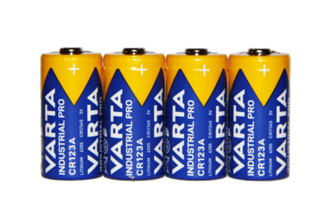 Батарейка Varta INDUSTRIAL PRO CR123A Shrink 4 Lithium 3V (4/1000) (4 шт.) VARTA 6205101511