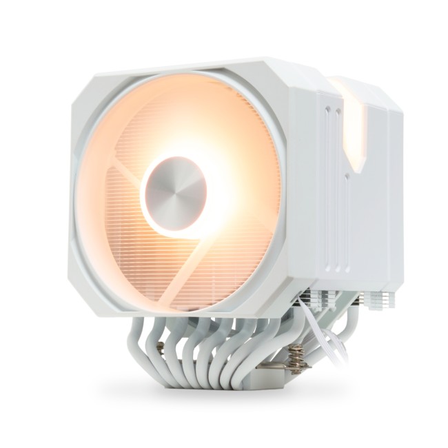 Кулер для процессора HSPD CPU Cooler A128-WHAA WHITE ARGB