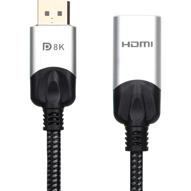 Адаптер DisplayPort(M) ---> HDMI(F) 0.15m 8K@60Hz VCOM <CG6218M-0.15> VCOM CG6218M-0.15 Адаптер DisplayPort(M) ---> HDMI(F) 0.15m 8K@60Hz VCOM <CG6218M-0.15> VCOM CG6218M-0.15