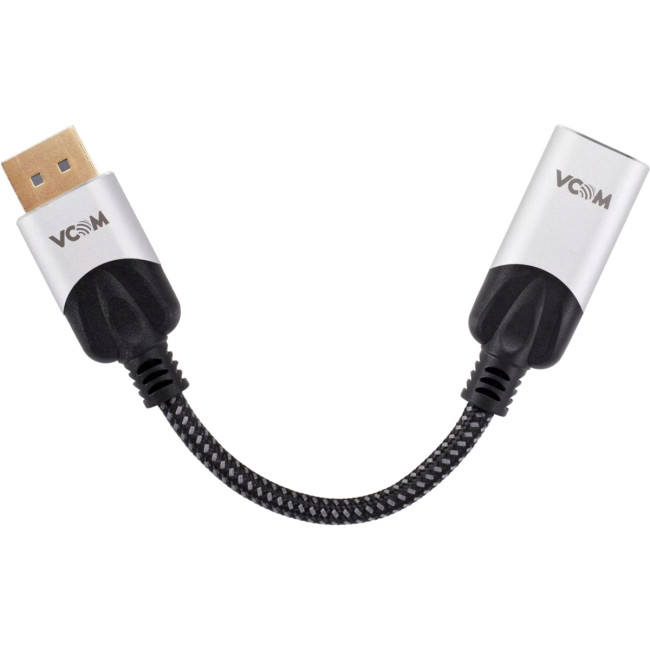 Адаптер DisplayPort(M) ---> HDMI(F) 0.15m 8K@60Hz VCOM <CG6218M-0.15> VCOM CG6218M-0.15 Адаптер DisplayPort(M) ---> HDMI(F) 0.15m 8K@60Hz VCOM <CG6218M-0.15> VCOM CG6218M-0.15