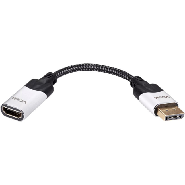 Адаптер DisplayPort(M) ---> HDMI(F) 0.15m 8K@60Hz VCOM <CG6218M-0.15> VCOM CG6218M-0.15 Адаптер DisplayPort(M) ---> HDMI(F) 0.15m 8K@60Hz VCOM <CG6218M-0.15> VCOM CG6218M-0.15