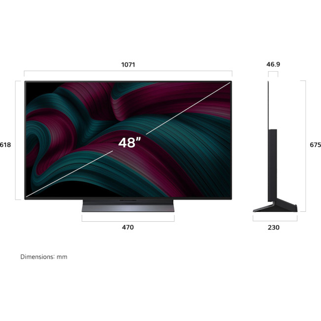 Телевизор 48'' LG LG OLED48C5RLA.ARUG