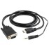 Кабель Cablexpert A-HDMI-VGA-03-6 Кабель Cablexpert A-HDMI-VGA-03-6