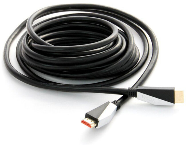 Кабель HDMI 19M/M,ver. 2.0, 4K@60 Hz 5m VCOM <CG577-5M> VCOM HDMI (m)- HDMI (m) 5м