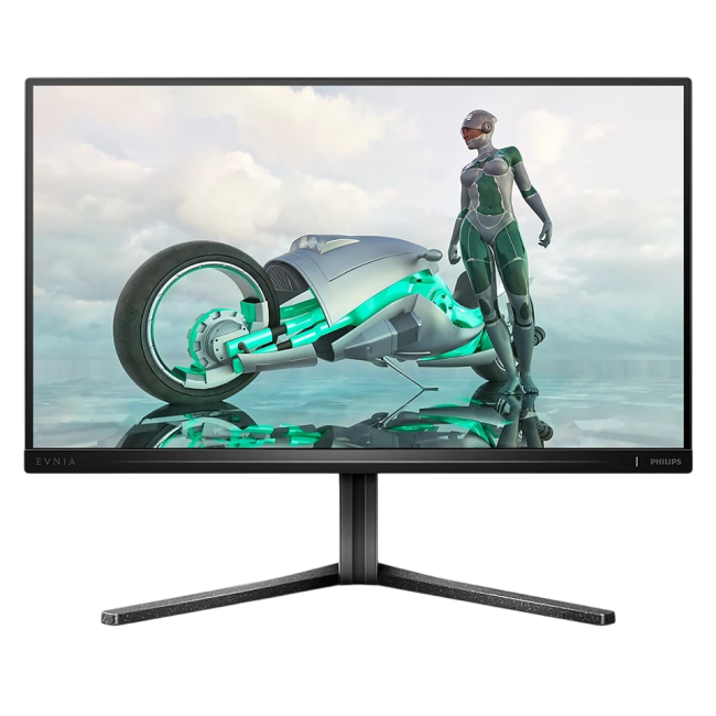 Монитор Philips Evnia Gaming 25M2N3200W (00/01) 25'' 1920х1080, VA, 240Hz, 3000:1, 300cd, 0,5ms, 2xHDMI, DP, Height adj 130, pivot, Tilt, Swivel, Grey Philips 25M2N3200W (00/01)
