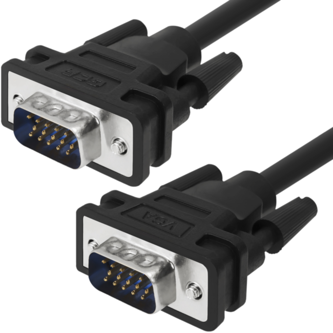 Greenconnect Кабель SVGA 0.5м чёрный, OD6.0mm. 15M / 15M GCR-VM2VM1-0.5m, 28/28 AWG, двойной экран Greenconnect VGA (m) - VGA (m) 0.5м Greenconnect Кабель SVGA 0.5м чёрный, OD6.0mm. 15M / 15M GCR-VM2VM1-0.5m, 28/28 AWG, двойной экран Greenconnect VGA (m) - VGA (m) 0.5м