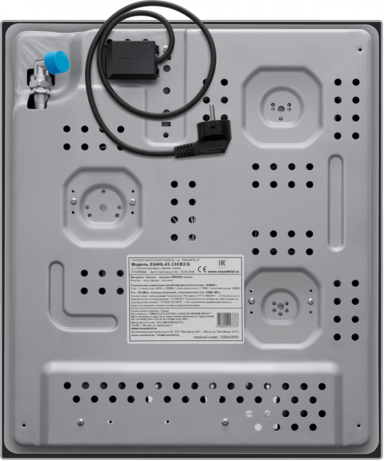 Газовая варочная панель MAUNFELD Maunfeld EGHG.43.33CB.R/G