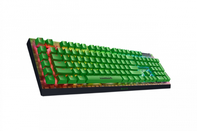 Игровая клавиатура Razer BlackWidow V4 X (Green Switch) - Minecraft Ed. - US Layout Razer BlackWidow V4 X Игровая клавиатура Razer BlackWidow V4 X (Green Switch) - Minecraft Ed. - US Layout Razer BlackWidow V4 X