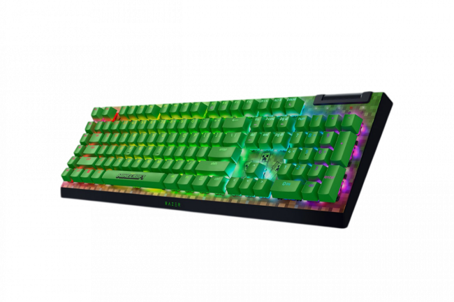 Игровая клавиатура Razer BlackWidow V4 X (Green Switch) - Minecraft Ed. - US Layout Razer BlackWidow V4 X Игровая клавиатура Razer BlackWidow V4 X (Green Switch) - Minecraft Ed. - US Layout Razer BlackWidow V4 X