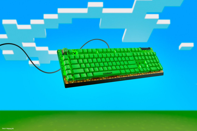Игровая клавиатура Razer BlackWidow V4 X (Green Switch) - Minecraft Ed. - US Layout Razer BlackWidow V4 X Игровая клавиатура Razer BlackWidow V4 X (Green Switch) - Minecraft Ed. - US Layout Razer BlackWidow V4 X