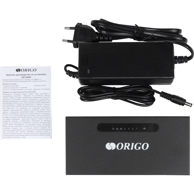 Коммутатор Origo OS1206P/A1A Коммутатор Origo OS1206P/A1A
