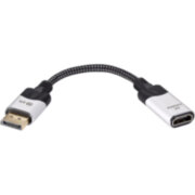 Адаптер DisplayPort(M) ---> HDMI(F) 0.15m 4K@60Hz VCOM <CG621M-0.15> VCOM CG621M-0.15