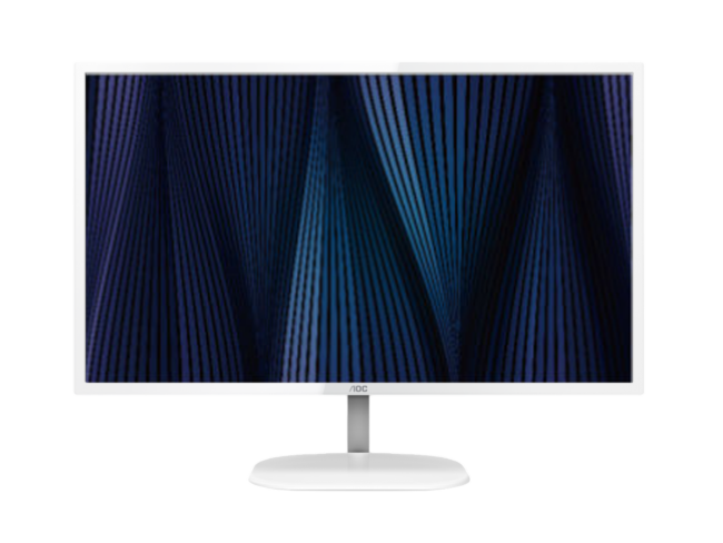 Монитор AOC Q32V3S/WS 31,5'', 2560x1440, IPS, 75Hz, 20M:1, 250cd, 4ms, HDMI 1.4, DP 1.2, Speakers, Flicker Free, Low Blue Light, VESA 100, 3Y, White AOC Q32V3S/WS