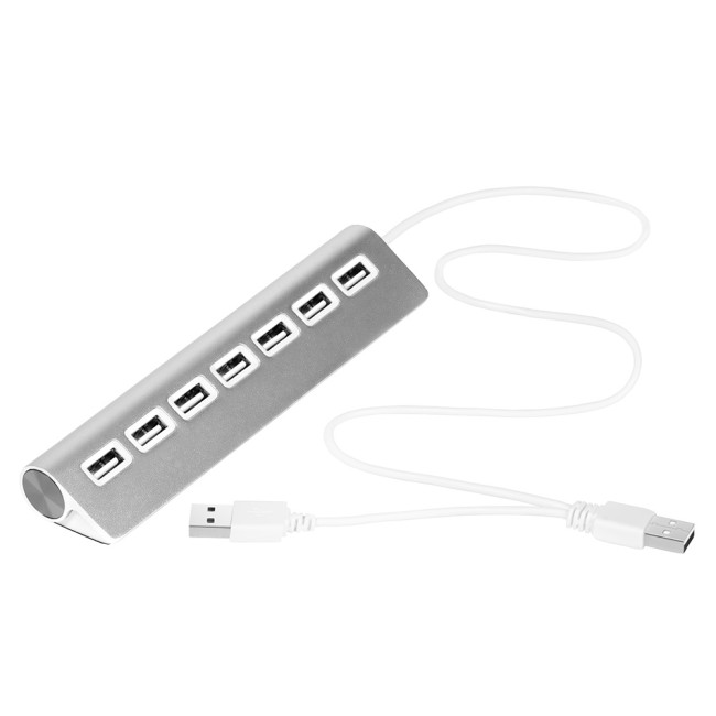 Greenconnect USB 2.0 Разветвитель GCR-UH227S на 7 портов 0,5m+доп питание , silver Greenconnect GCR-UH227S Greenconnect USB 2.0 Разветвитель GCR-UH227S на 7 портов 0,5m+доп питание , silver Greenconnect GCR-UH227S