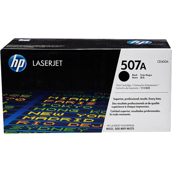 Тонер-картридж HP 507A Black Original LaserJet Toner Cartridge (CE400A)